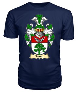 ScotsTee Shop Scottish Renny or Rennie Family Scottish Coat of Arms Emblem Scotland V23 T Shirt
