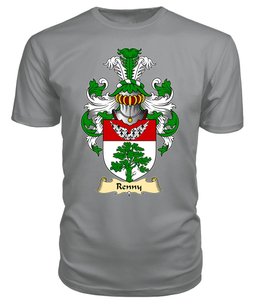 ScotsTee Shop Scottish Renny or Rennie Family Scottish Coat of Arms Emblem Scotland V23 T Shirt
