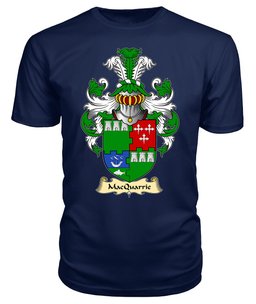 ScotsTee Shop Scottish MacQuarrie Family Scottish Coat of Arms Emblem Scotland V23 T Shirt