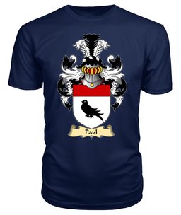 ScotsTee Shop Scottish Paul Family Scottish Coat of Arms Emblem Scotland V23 T Shirt