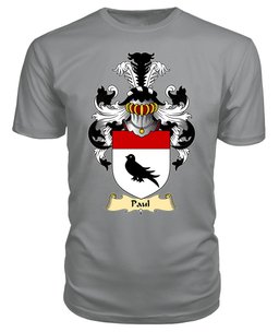 ScotsTee Shop Scottish Paul Family Scottish Coat of Arms Emblem Scotland V23 T Shirt