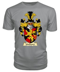 ScotsTee Shop Scottish Matheson Family Scottish Coat of Arms Emblem Scotland V23 T Shirt