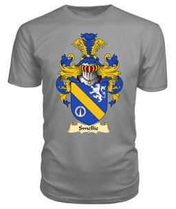ScotsTee Shop Scottish Smellie Family Scottish Coat of Arms Emblem Scotland V23 T Shirt