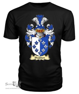ScotsTee Shop Scottish Shadden or Shaddon Family Scottish Coat of Arms Emblem Scotland V23 T Shirt