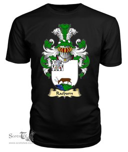 ScotsTee Shop Scottish Raeburn Family Scottish Coat of Arms Emblem Scotland V23 T Shirt