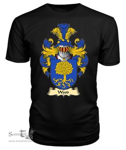 ScotsTee Shop Scottish Wood I Family Scottish Coat of Arms Emblem Scotland V23 T Shirt
