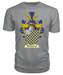 ScotsTee Shop Scottish Richmond Family Scottish Coat of Arms Emblem Scotland V23 T Shirt