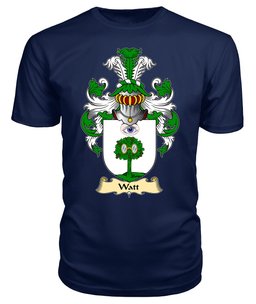 ScotsTee Shop Scottish Watt Family Scottish Coat of Arms Emblem Scotland V23 T Shirt