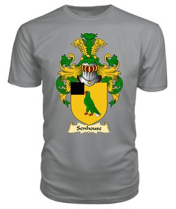 ScotsTee Shop Scottish Senhouse Family Scottish Coat of Arms Emblem Scotland V23 T Shirt