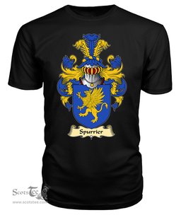 ScotsTee Shop Scottish Spurrier Family Scottish Coat of Arms Emblem Scotland V23 T Shirt