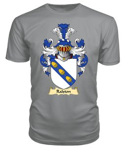 ScotsTee Shop Scottish Ralston Family Scottish Coat of Arms Emblem Scotland V23 T Shirt