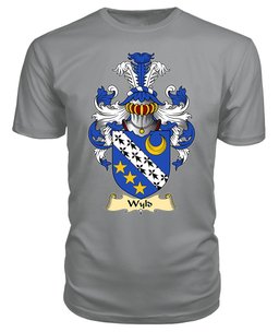 ScotsTee Shop Scottish Wyld Family Scottish Coat of Arms Emblem Scotland V23 T Shirt
