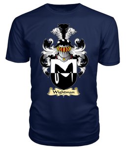 ScotsTee Shop Scottish Wightman Family Scottish Coat of Arms Emblem Scotland V23 T Shirt
