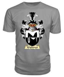 ScotsTee Shop Scottish Wightman Family Scottish Coat of Arms Emblem Scotland V23 T Shirt
