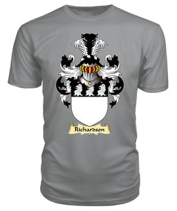 ScotsTee Shop Scottish Richardson Family Scottish Coat of Arms Emblem Scotland V23 T Shirt