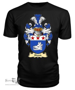 ScotsTee Shop Scottish Shand Family Scottish Coat of Arms Emblem Scotland V23 T Shirt