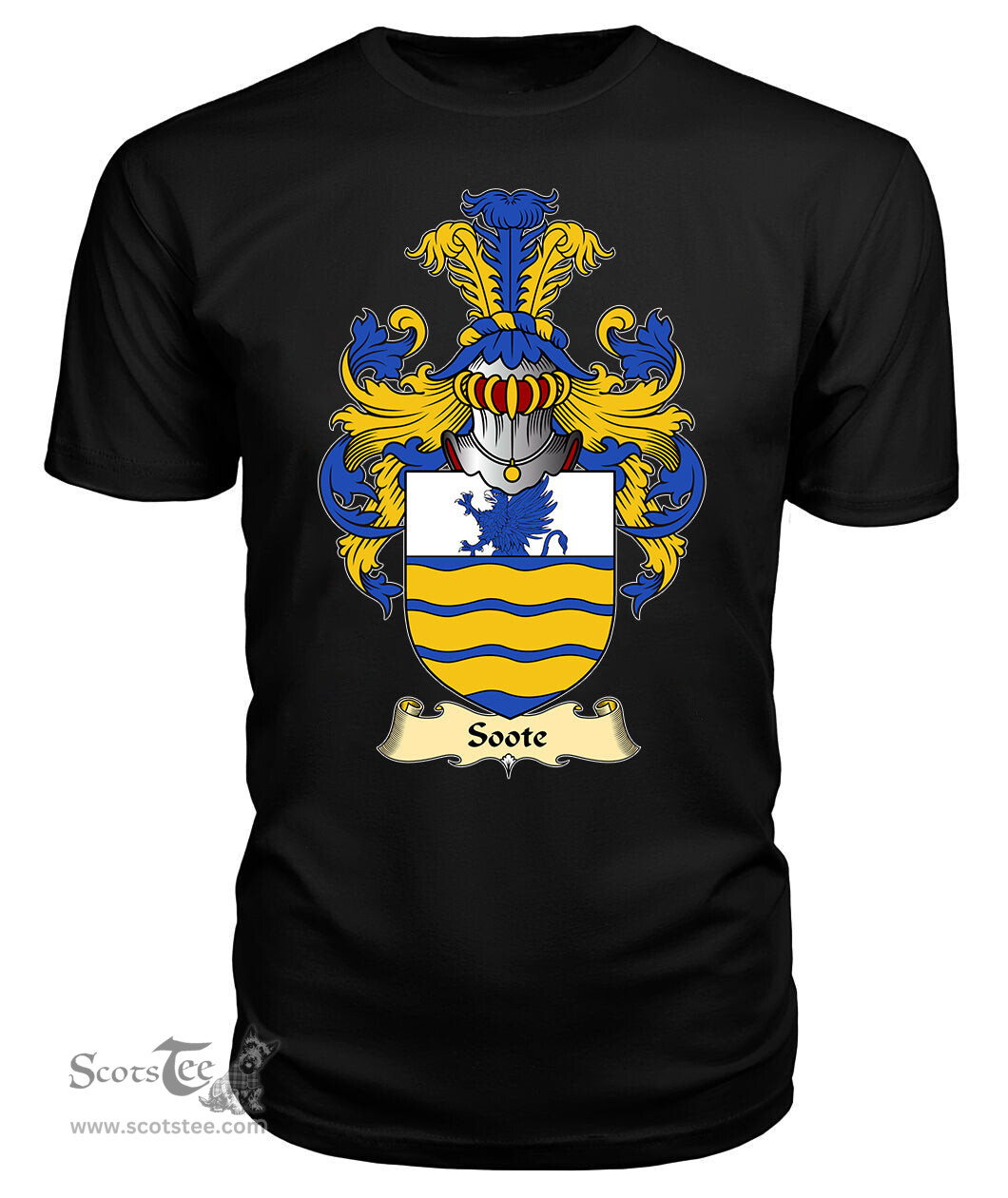 ScotsTee Shop Scottish Soote Family Scottish Coat of Arms Emblem Scotland V23 T Shirt