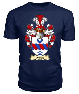 ScotsTee Shop Scottish Wilkie Family Scottish Coat of Arms Emblem Scotland V23 T Shirt