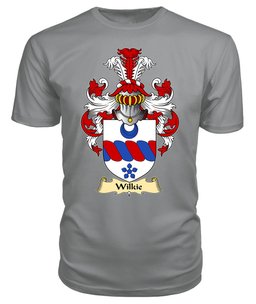 ScotsTee Shop Scottish Wilkie Family Scottish Coat of Arms Emblem Scotland V23 T Shirt