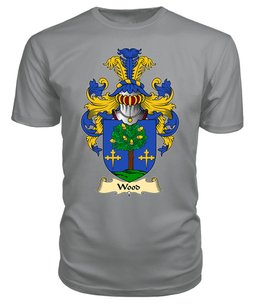 ScotsTee Shop Scottish Wood II Family Scottish Coat of Arms Emblem Scotland V23 T Shirt