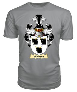 ScotsTee Shop Scottish Walrond Family Scottish Coat of Arms Emblem Scotland V23 T Shirt