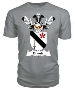 ScotsTee Shop Scottish Bennie or Binnie Coat Of Arms Family Crest Scottish Gentry T Shirt