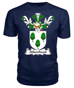 ScotsTee Shop Scottish Aikenhead Coat Of Arms Family Crest Scottish Gentry T Shirt