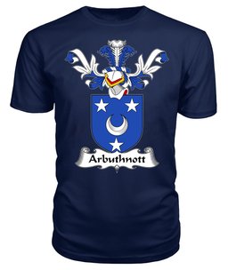 ScotsTee Shop Scottish Arbuthnott Coat Of Arms Family Crest Scottish Gentry T Shirt