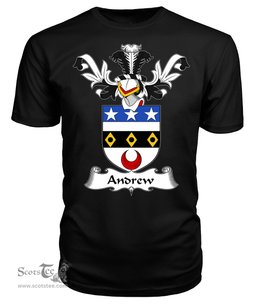 ScotsTee Shop Scottish Andrew Coat Of Arms Family Crest Scottish Gentry T Shirt