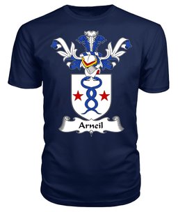 ScotsTee Shop Scottish Arneil Coat Of Arms Family Crest Scottish Gentry T Shirt