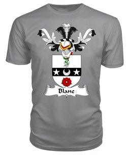 ScotsTee Shop Scottish Blane Coat Of Arms Family Crest Scottish Gentry T Shirt