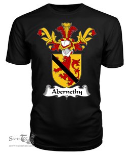 ScotsTee Shop Scottish Abernethy Coat Of Arms Family Crest Scottish Gentry T Shirt