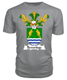 ScotsTee Shop Scottish Beveridge Coat Of Arms Family Crest Scottish Gentry T Shirt