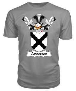 ScotsTee Shop Scottish Anderson Coat Of Arms Family Crest Scottish Gentry T Shirt