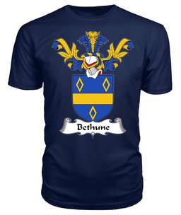 ScotsTee Shop Scottish Bethune Coat Of Arms Family Crest Scottish Gentry T Shirt