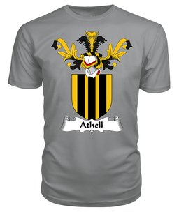 ScotsTee Shop Scottish Athell Coat Of Arms Family Crest Scottish Gentry T Shirt