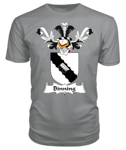 ScotsTee Shop Scottish Binning Coat Of Arms Family Crest Scottish Gentry T Shirt