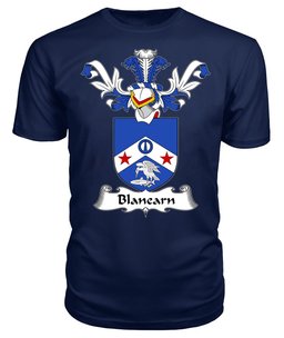ScotsTee Shop Scottish Blanearn Coat Of Arms Family Crest Scottish Gentry T Shirt