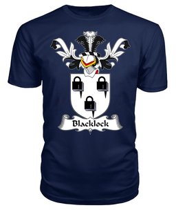 ScotsTee Shop Scottish Blacklock Coat Of Arms Family Crest Scottish Gentry T Shirt