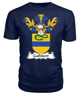 ScotsTee Shop Scottish Cuthbert Coat Of Arms Family Crest Scottish Gentry T Shirt
