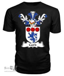 ScotsTee Shop Scottish Caird Coat Of Arms Family Crest Scottish Gentry T Shirt