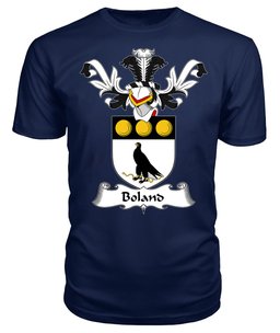 ScotsTee Shop Scottish Boland Coat Of Arms Family Crest Scottish Gentry T Shirt