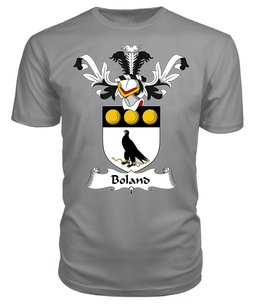 ScotsTee Shop Scottish Boland Coat Of Arms Family Crest Scottish Gentry T Shirt