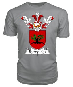 ScotsTee Shop Scottish Burroughs Coat Of Arms Family Crest Scottish Gentry T Shirt