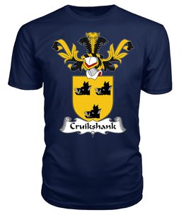 ScotsTee Shop Scottish Cruikshank Coat Of Arms Family Crest Scottish Gentry T Shirt