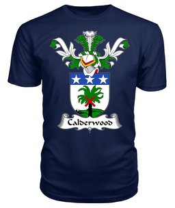 ScotsTee Shop Scottish Calderwood Coat Of Arms Family Crest Scottish Gentry T Shirt