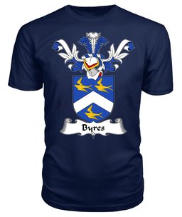 ScotsTee Shop Scottish Byres Coat Of Arms Family Crest Scottish Gentry T Shirt
