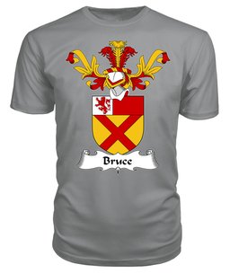 ScotsTee Shop Scottish Bruce Coat Of Arms Family Crest Scottish Gentry T Shirt