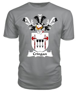 ScotsTee Shop Scottish Cringan or Crinan Coat Of Arms Family Crest Scottish Gentry T Shirt
