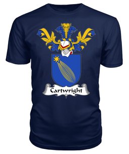 ScotsTee Shop Scottish Cartwright Coat Of Arms Family Crest Scottish Gentry T Shirt
